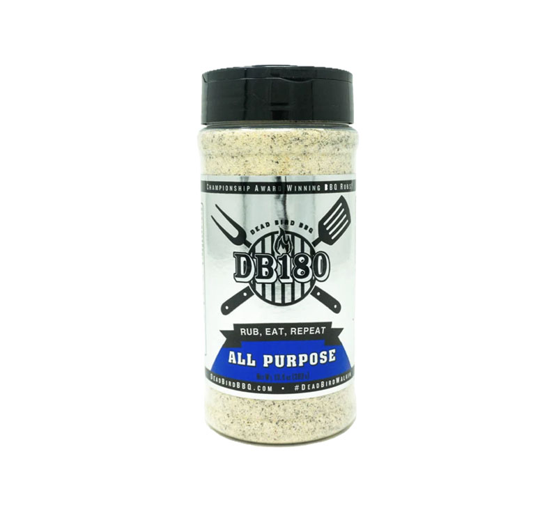 Bottle of DB180 All Purpose Seasoning
