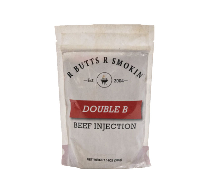 R Butts R Smokin Double B Beef Injection package
