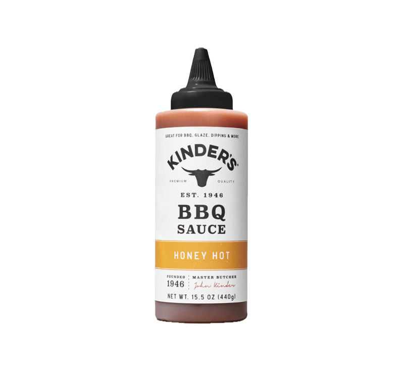 Kinder’s Honey Hot BBQ Sauce bottle