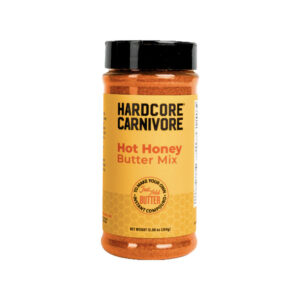 Jar of Hardcore Carnivore Hot Honey Butter Mix seasoning