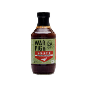 WarPig BBQ SNAFU Elite BBQ Sauce bottle