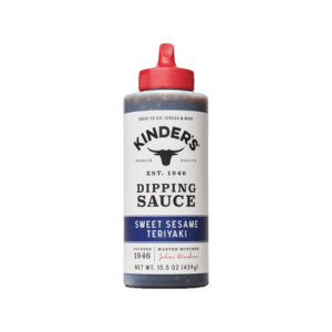 Kinder’s Sweet Sesame Teriyaki Dipping Sauce bottle