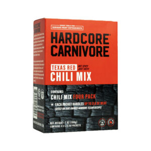 Box of Hardcore Carnivore Chili Mix 4 Pack