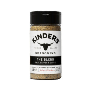 Bottle of Kinder’s The Blend Seasoning