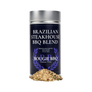 Bougie BBQ Brazilian Steakhouse BBQ Blend bottle