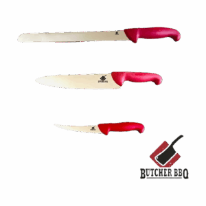 Butcher BBQ Knife Set clean isolated