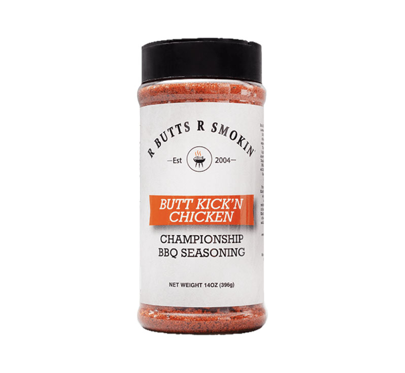 R Butts R Smokin Butt Kick'n Chicken Bottle