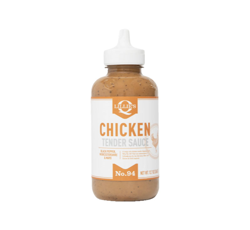 Lillie’s Q Chicken Tender Sauce bottle