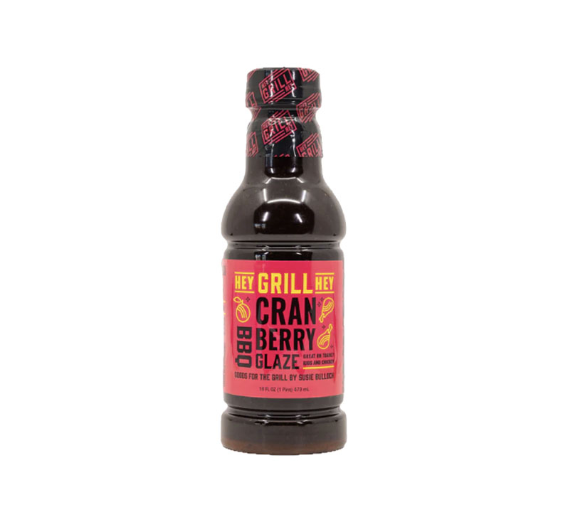 Hey Grill Hey Cranberry BBQ Glaze bottle