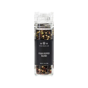The Spice Lab Four Pepper Blend seasoning container