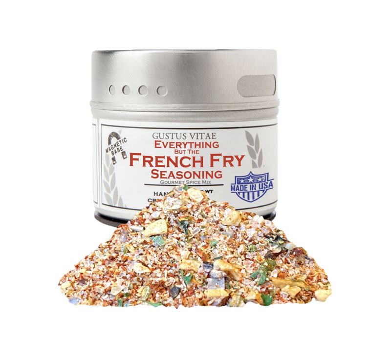 Gustus Vitae Everything But The French Fry Seasoning tin
