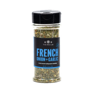 The Spice Lab French Onion and Garlic Seasoning bottle
