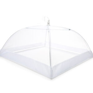 Giant square mesh food umbrella cover