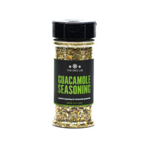 Guacamole seasoning bottle with avocado seasoning blend