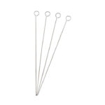 Chrome skewers with loop handles