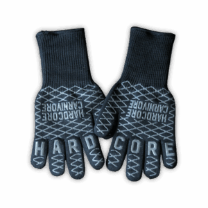 High Heat Gloves displayed with textured silicone grip