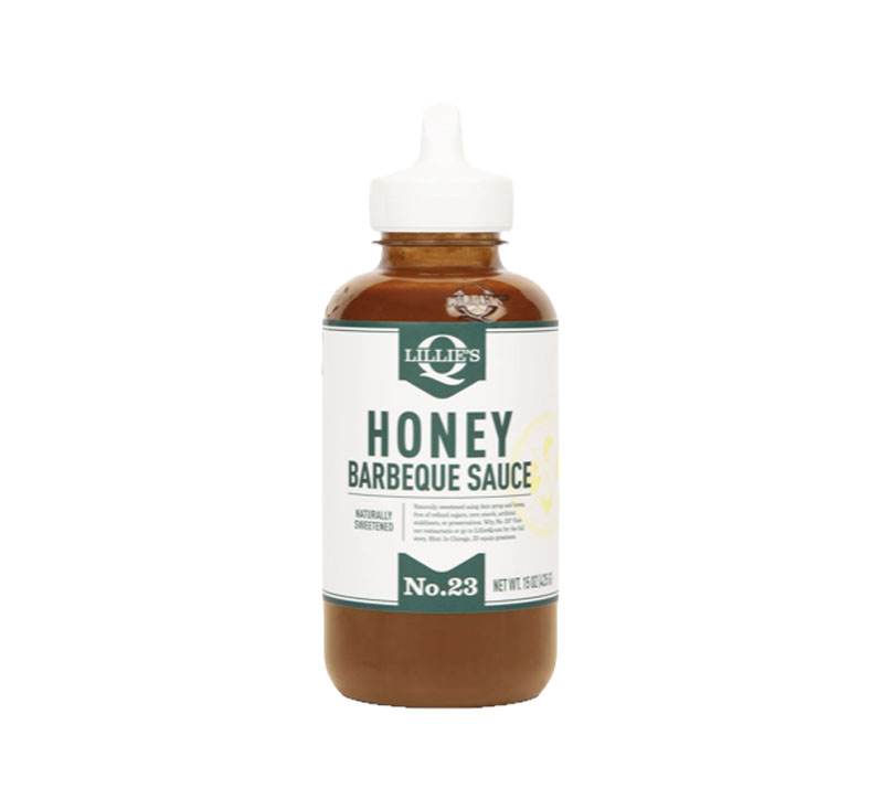 Lillie’s Q Honey Barbeque Sauce bottle