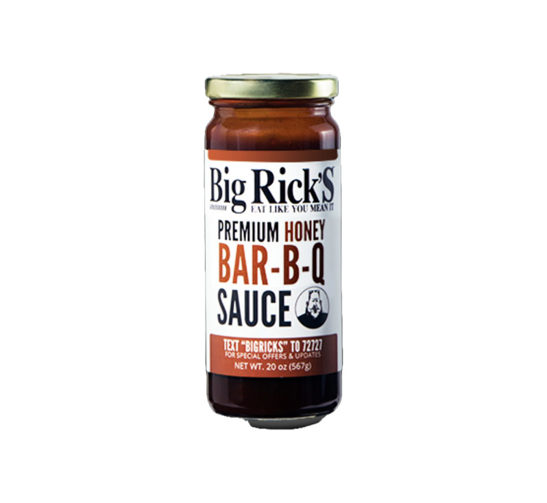 Bottle of Honey BBQ Sauce
