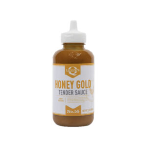 Lillie’s Q Honey Gold Tender Sauce bottle