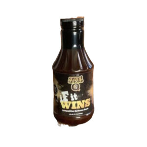 Sweet Smoke Q IF IT WINS Competition Barbecue Sauce bottle