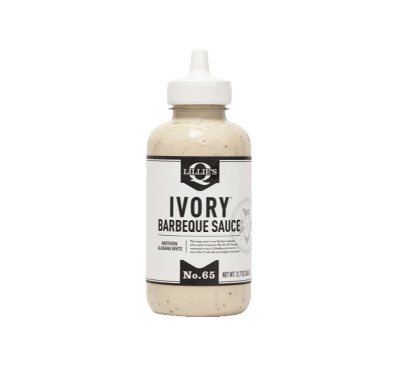 Lillie’s Q Ivory Barbeque Sauce bottle
