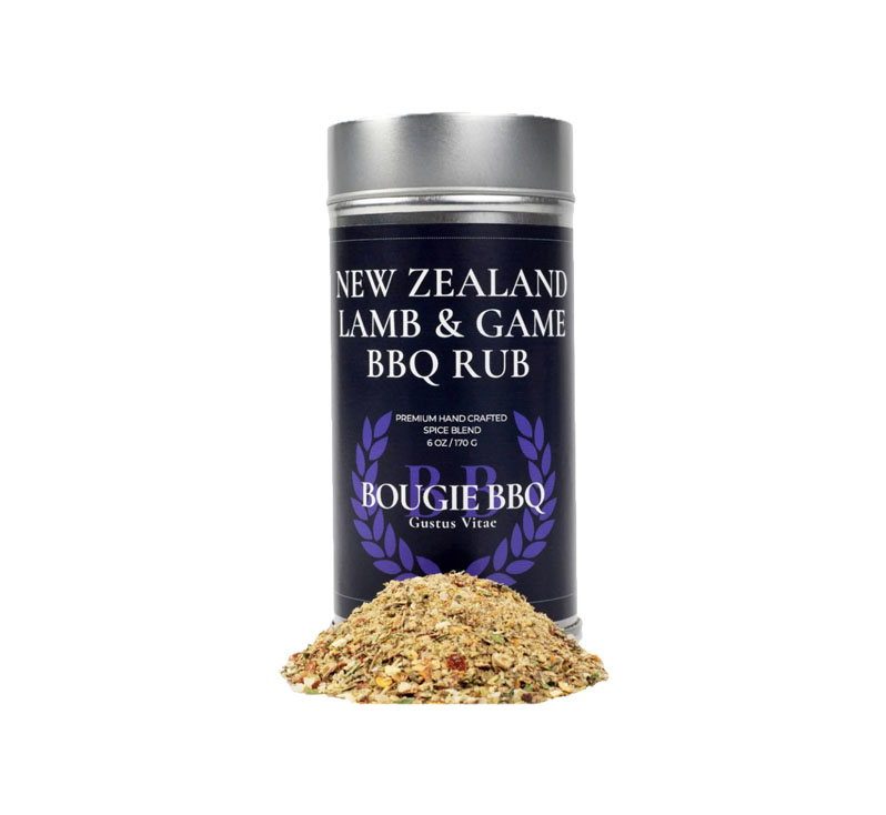 Bougie BBQ New Zealand Lamb and Game BBQ Rub bottle