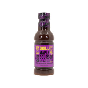 Hey Grill Hey Maple Bourbon BBQ Glaze bottle