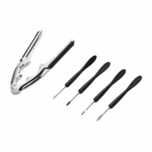 Main view of Nantucket Seafood Pick and Cracker Set