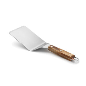 Outset heavy duty grill spatula with acacia handle