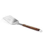 Stainless steel grill spatula with wood handle from the Outset Verde Collection