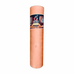 Pink butcher paper 18 inch roll front view
