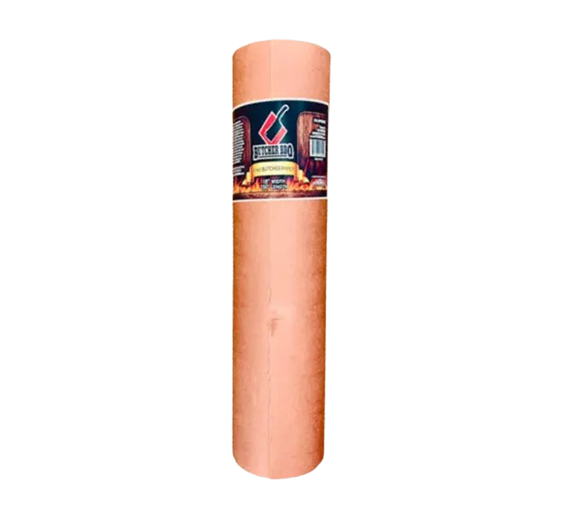 Pink butcher paper 18 inch roll front view