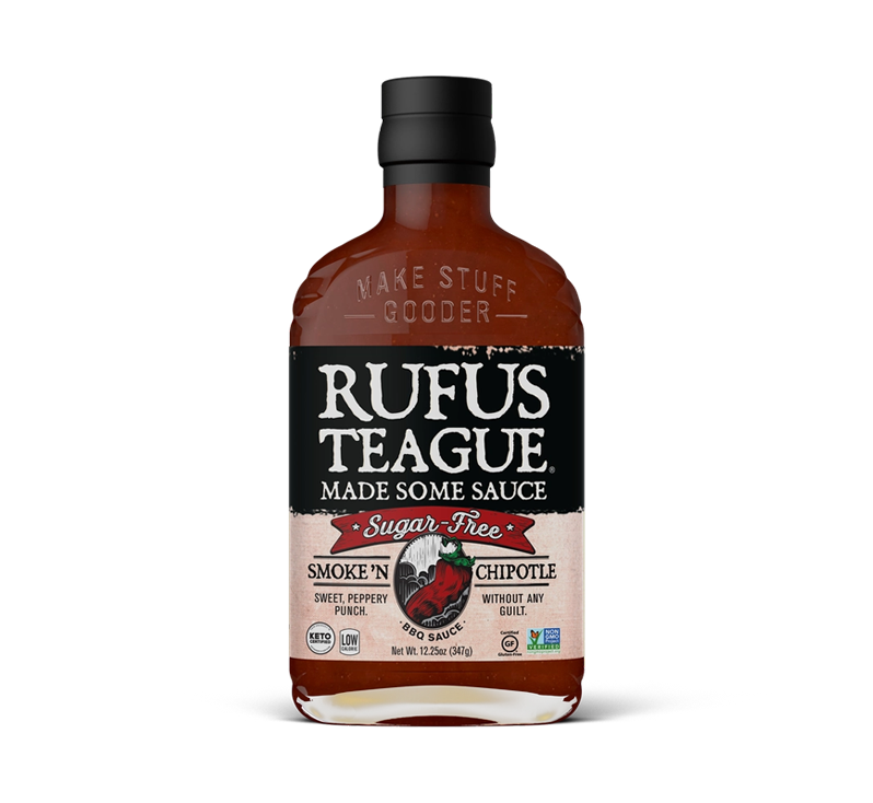 Rufus Teague Smoke 'N Chipotle Sugar Free BBQ Sauce