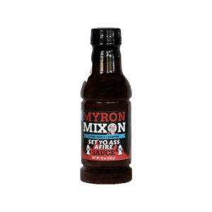 Myron Mixon Set Yo Ass A Fire BBQ Sauce bottle