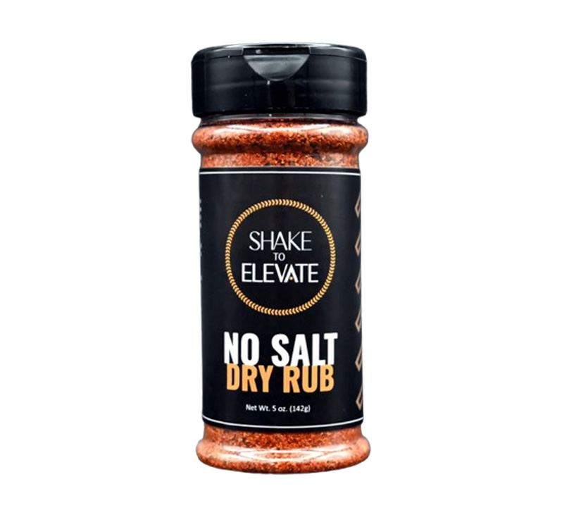 Shake to Elevate No Salt BBQ Dry Rub Original seasoning bottle