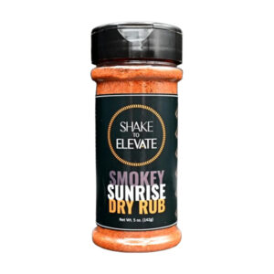 Bottle of Shake to Elevate Smokey Sunrise No Salt BBQ Dry Rub Seasoning