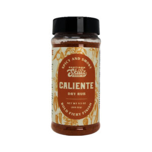 Castiron Skillz caliente dry rub seasoning bottle