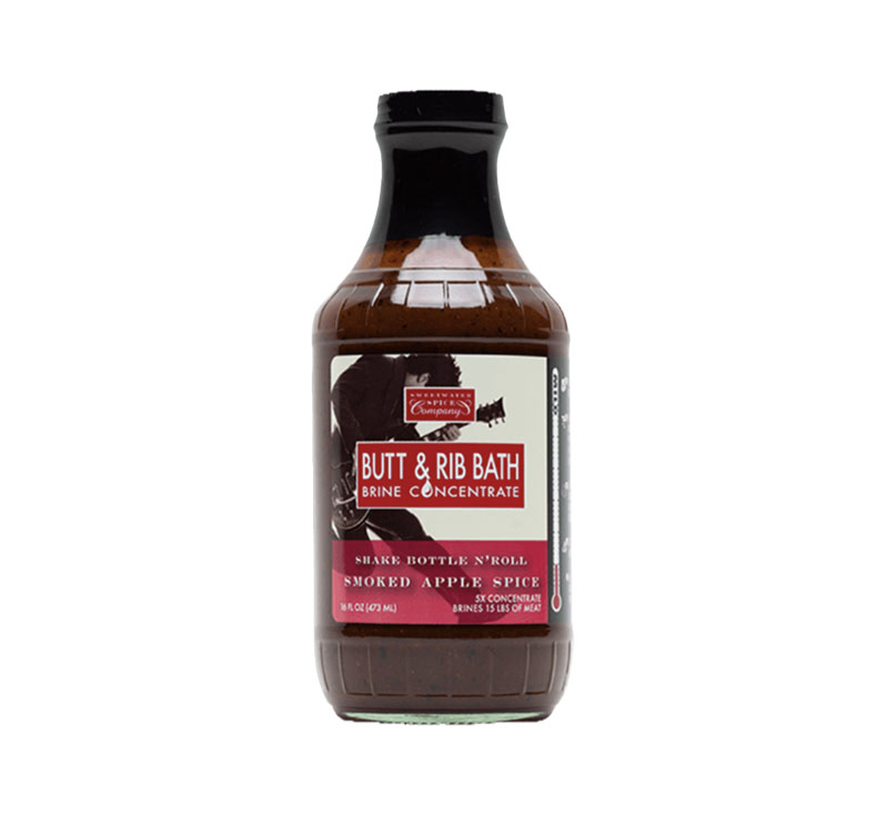 Sweetwater Spice Co. Smoked Apple Spice Butt & Rib Bath Brine bottle