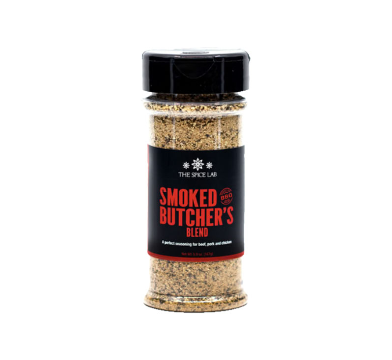 The Spice Lab Smoked Butcher’s Blend seasoning bottle