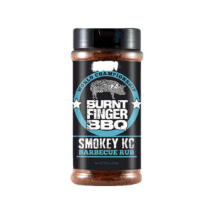 Burnt Finger BBQ Smokey KC Barbecue Rub bottle