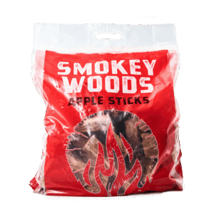 Bag of Smokey Woods Apple Sticks for BBQ smoking