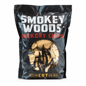 Bag of Smokey Wood Hickory Chip BBQ smoking wood