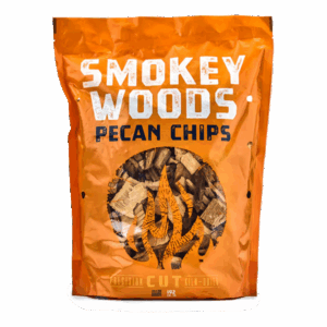 Smokey Wood Pecan Chips retail bag
