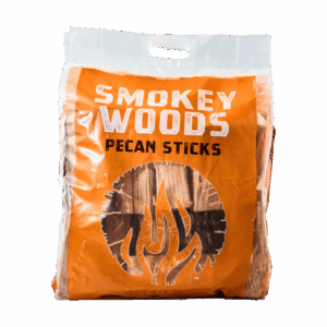 Bag of Smokey Wood Pecan Sticks 8" Mini Logs for BBQ smoking