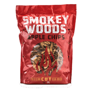 Smokey Woods Apple Wood Smoking Chips red bag front
