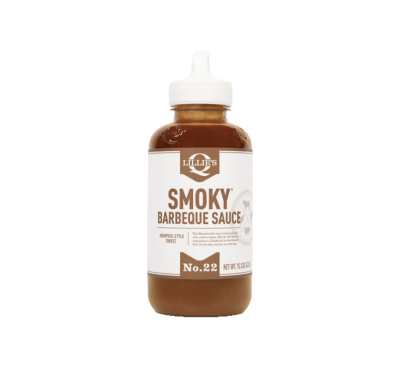 Lillie’s Q Smoky Barbeque Sauce bottle