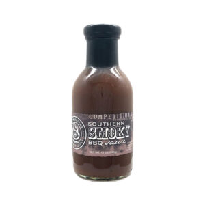 Bottle of Hot Wachula’s Sweet Smoky BBQ Sauce with bold smoky BBQ label