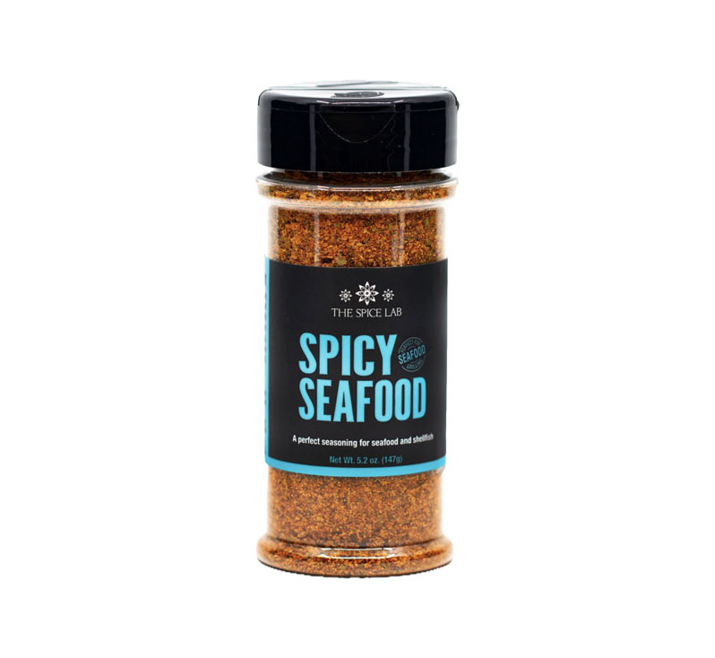 The Spice Lab Spicy Seafood Seasoning bottle