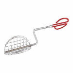 HIC Kitchen Taco Tong with red handle