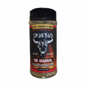 TrueBud BBQ The General Championship Rub 14 oz seasoning